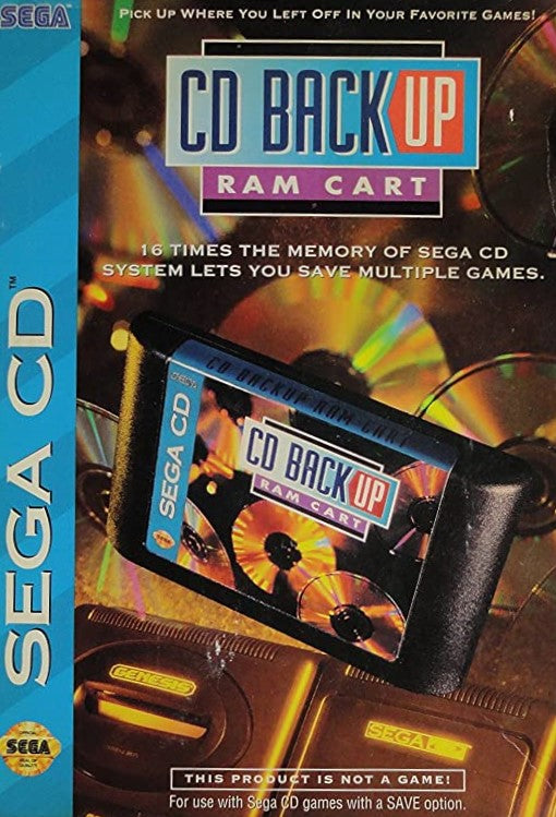 Carro Ram de respaldo de CD de Sega (Sega Genesis)