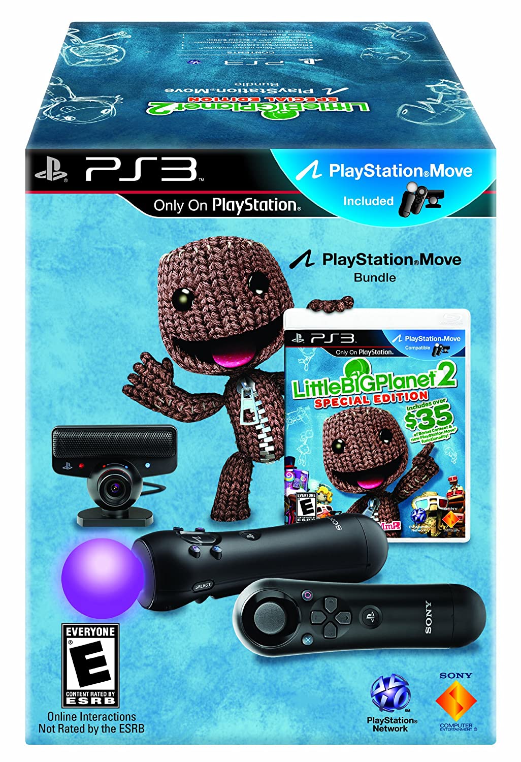 Paquete de movimiento de edición especial de Little Big Planet 2 (PlayStation 3)
