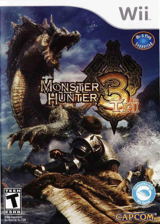 J2Games.com | Monster Hunter 3 Tri (Nintendo Wii) (Pre-Played - CIB - Good).