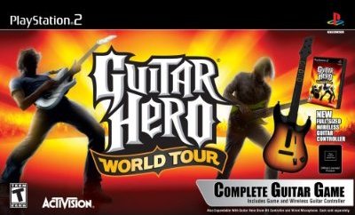 Kit de guitarra Guitar Hero World Tour (Playstation 2)