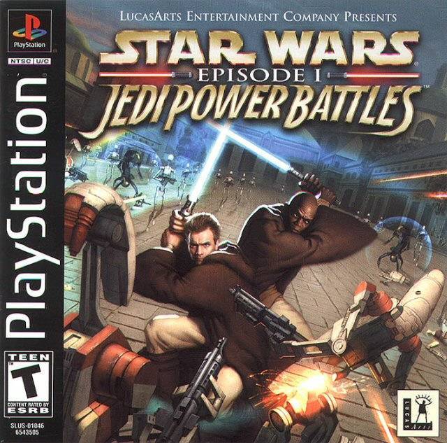 J2Games.com | Star Wars Episode I Jedi Power Battles (Playstation) (Pre-Played - Game Only).