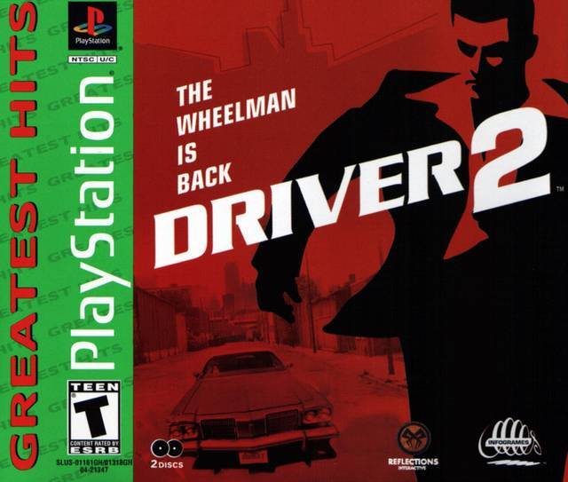 J2Games.com | Driver 2 Greatest Hits (Playstation) (Pre-Played - CIB - Good).