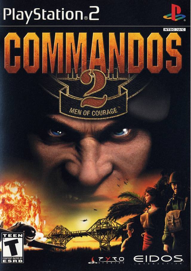 J2Games.com | Commandos 2 Men of Courage (Playstation 2) (Pre-Played - Game Only).