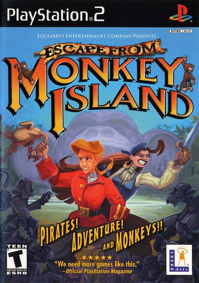 Escape de la Isla de los Monos (Playstation 2)