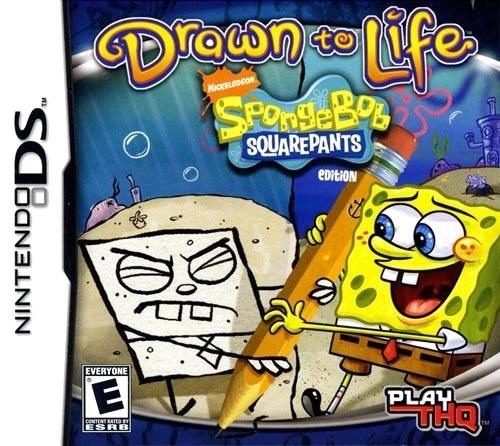 Dibujado a la vida Bob Esponja Edición Pantalones Cuadrados (Nintendo DS)