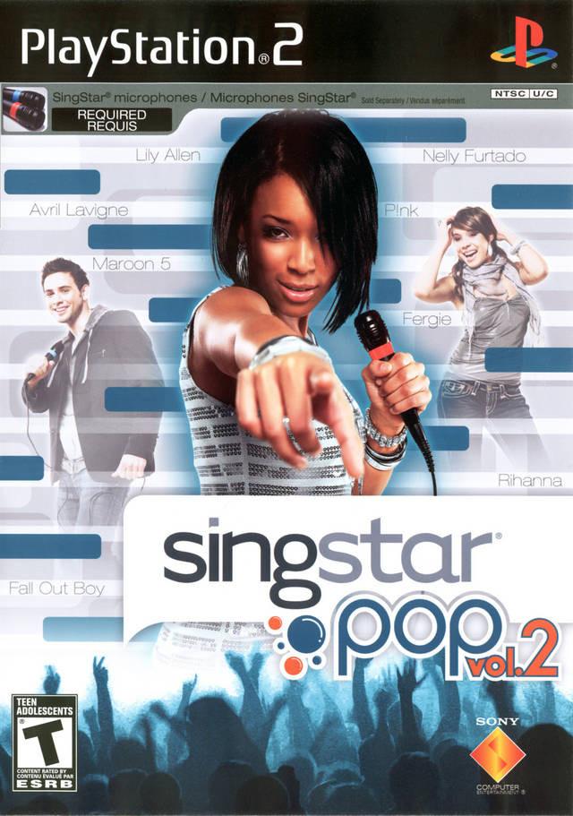 J2Games.com | SingStar Pop Vol. 2 (Playstation 2) (Complete - Good).