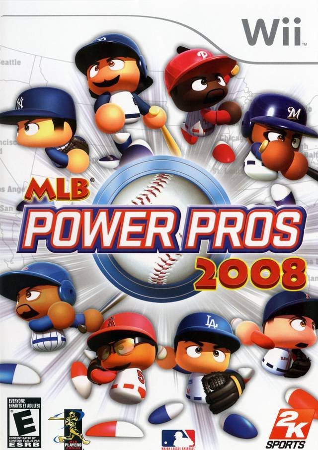 J2Games.com | MLB Power Pros 2008 (Wii) (Pre-Played - Game Only).