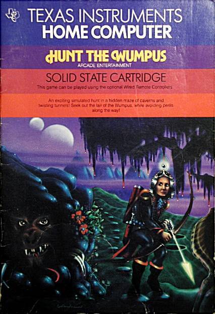 J2Games.com | Hunt the Wumpus (TI-99) (Pre-Played - CIB - See Details).