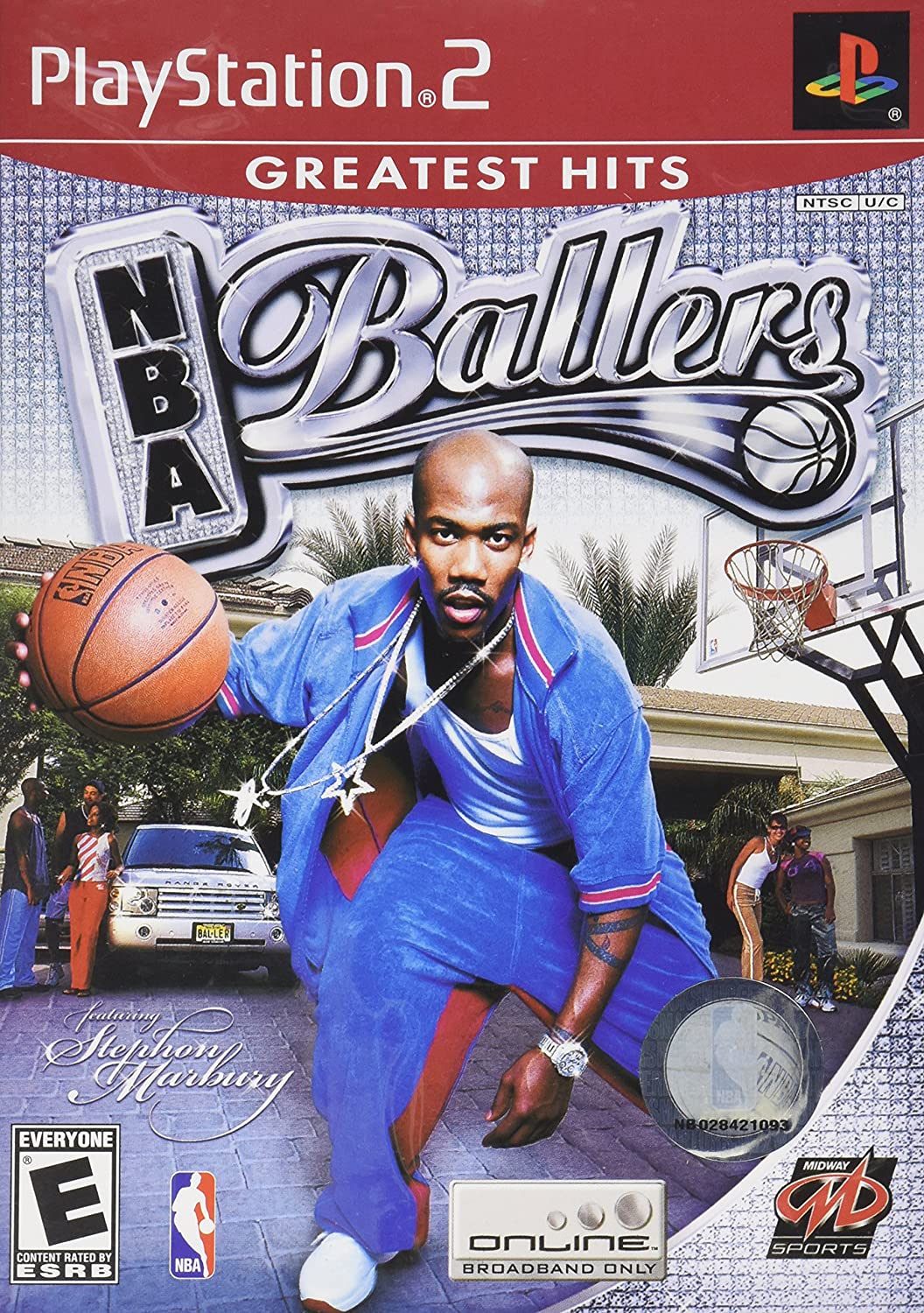 J2Games.com | NBA Ballers (Greatest Hits) (Playstation 2) (Pre-Played - CIB - Good).