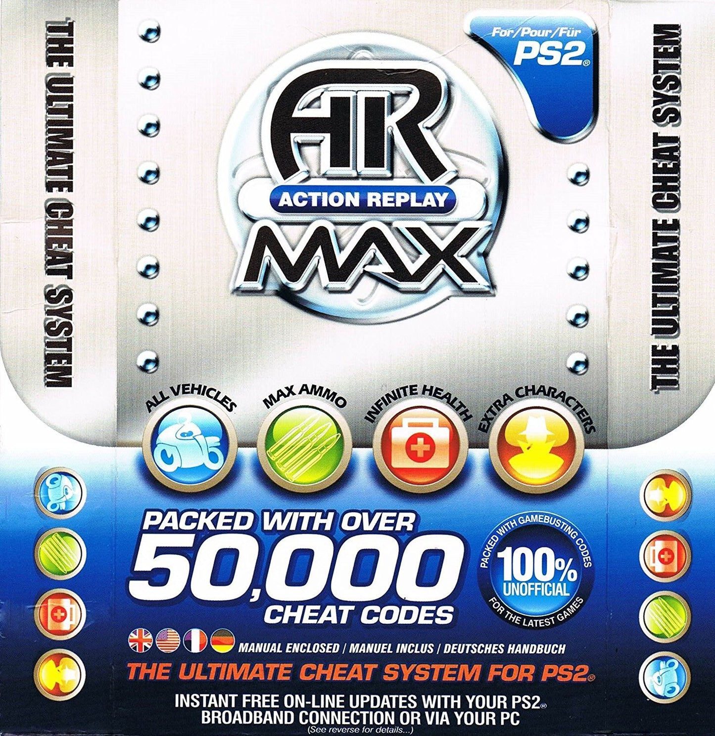 J2Games.com | Action Replay Max w/ CD (Playstation 2) (Pre-Played - CIB - Good).