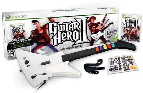 J2Games.com | Guitar Hero II with Guitar (Xbox 360) (Pre-Played - CIB - Very Good).