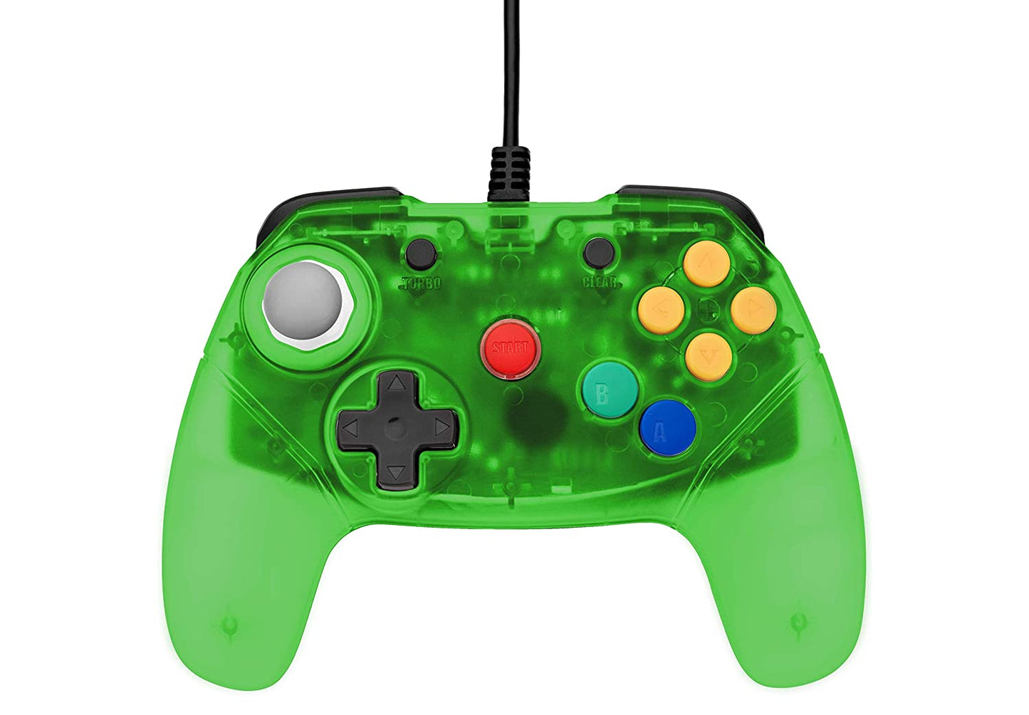 Jungle Green Brawler 64 GamePad (Nintendo 64)