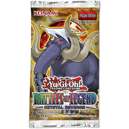 Yu-Gi-Oh Battles of Legend Crystal Revenge Booster Pack (Juguetes)