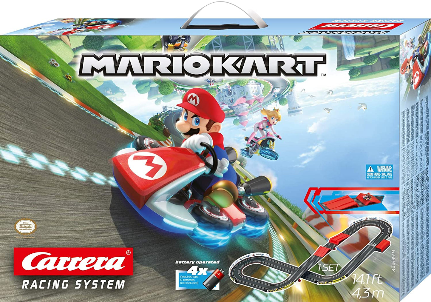 Carrera "GO" Mario Kart Slot Car Racing Track (Toys)