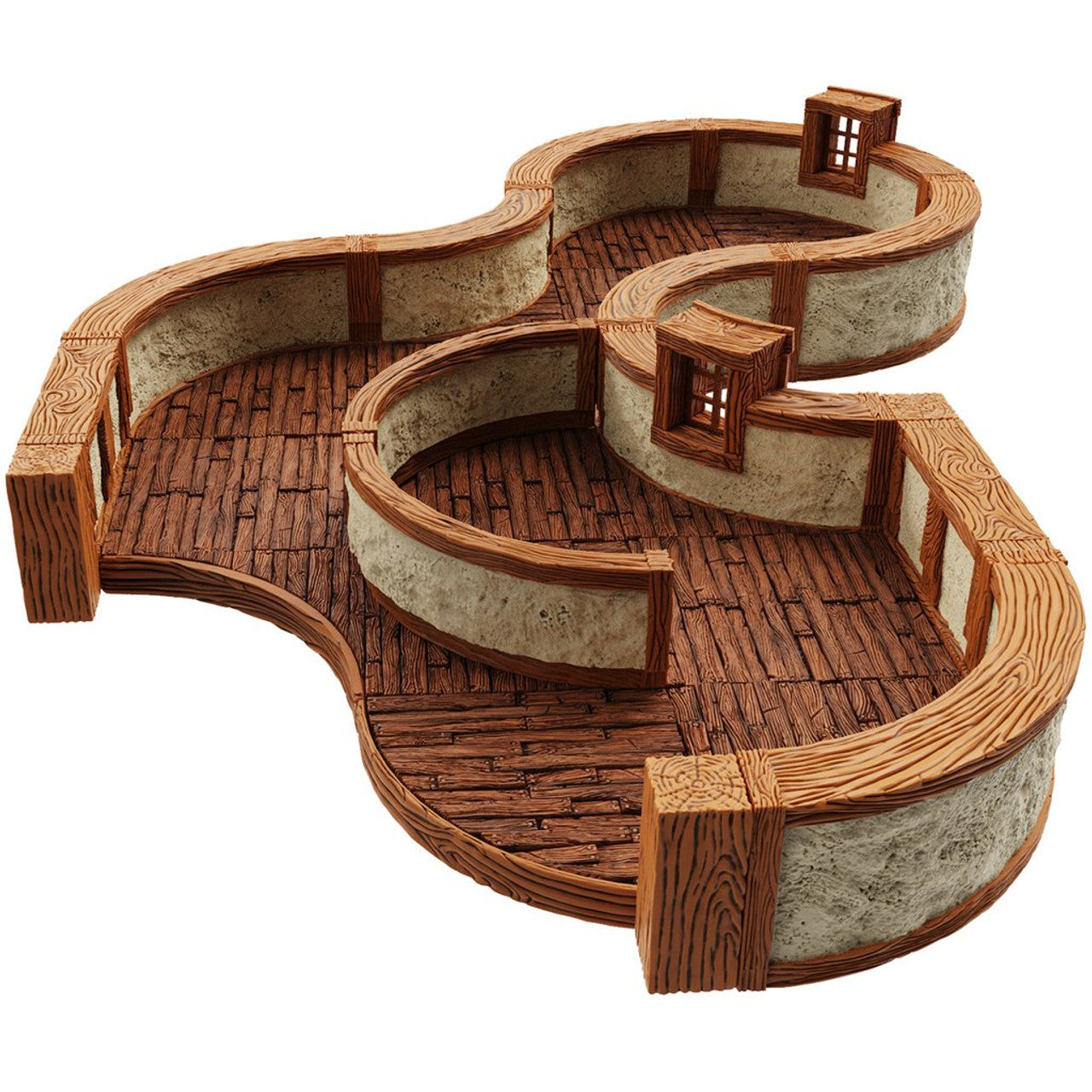 WarLock Tiles: Town & Village III- Curvas (Juguetes)