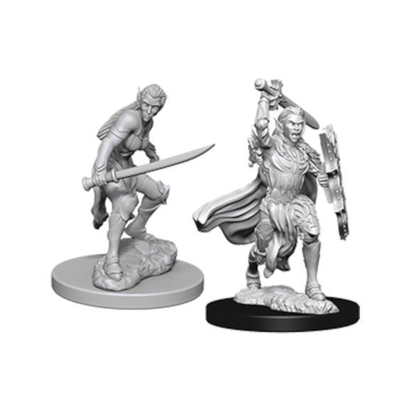 D&D Minis: Wave 6- Female Elf Fighter (D&D)
