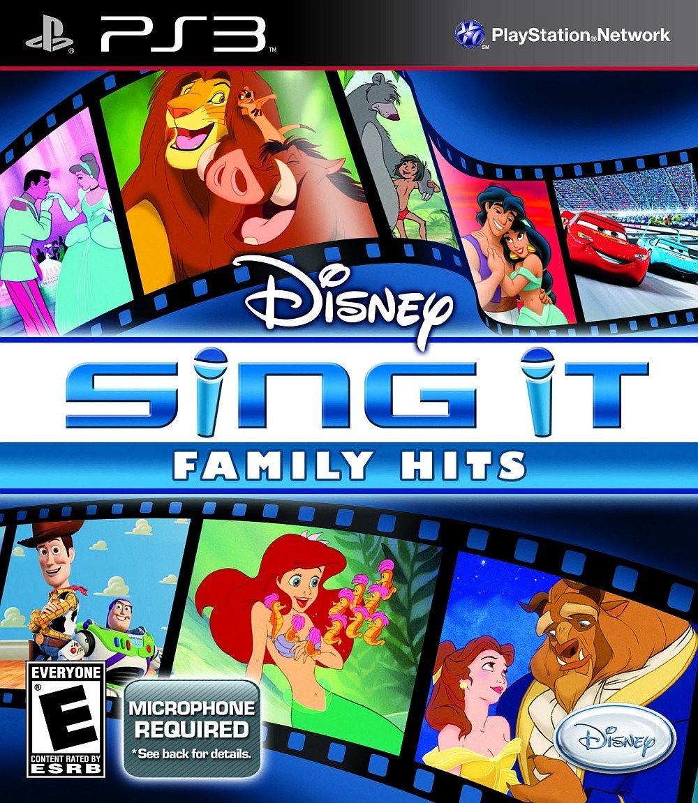 J2Games.com | Disney Sing It: Family Hits (Playstation 3) (Pre-Played).
