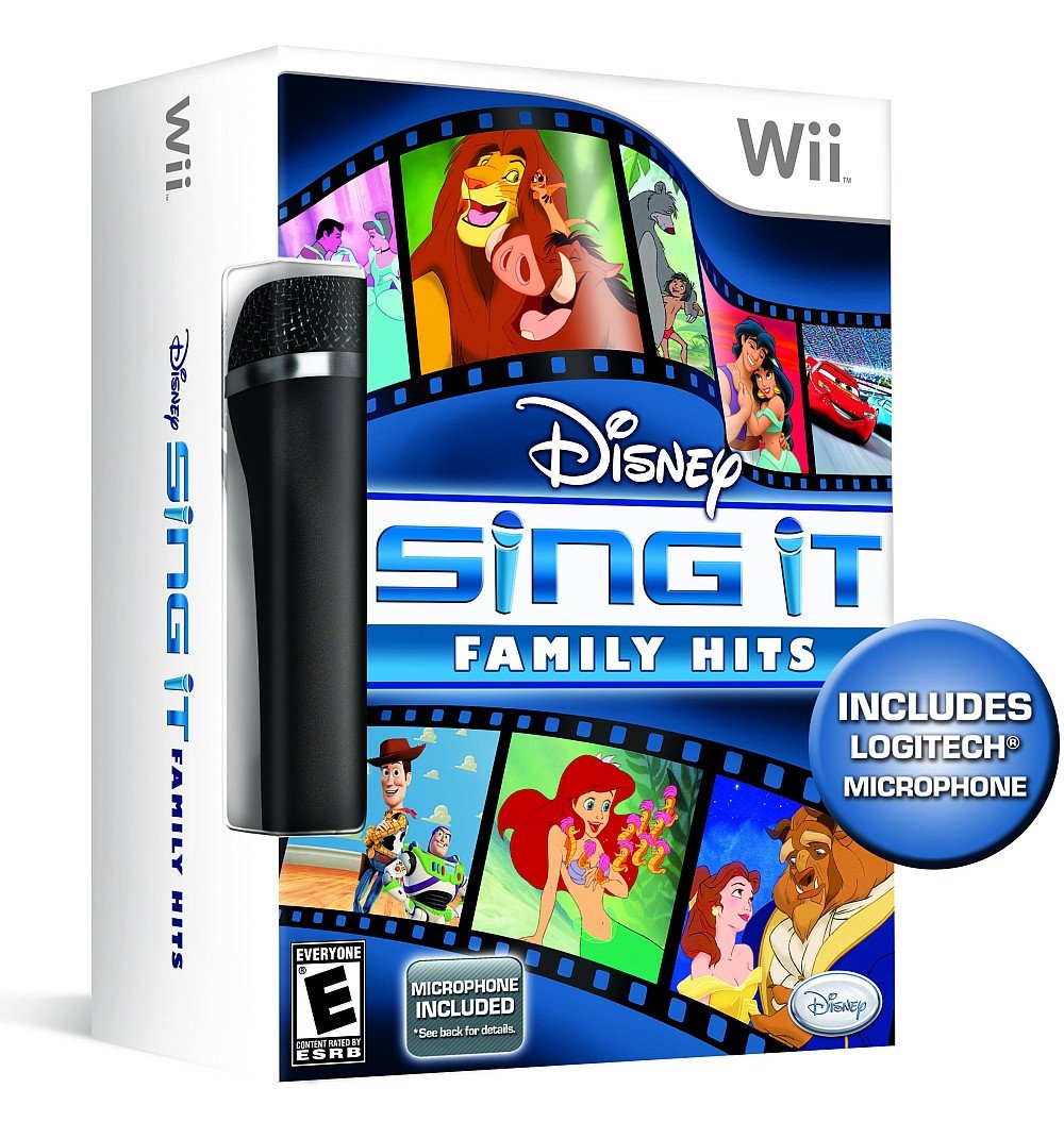 J2Games.com | Disney Sing It: Family Hits with Microphone (Playstation 3) (Brand New).