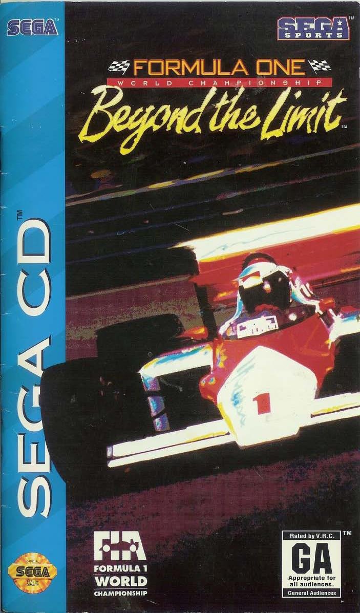 J2Games.com | Formula One World Championship: Beyond the Limit (Sega CD) (Pre-Played - CIB - Good).