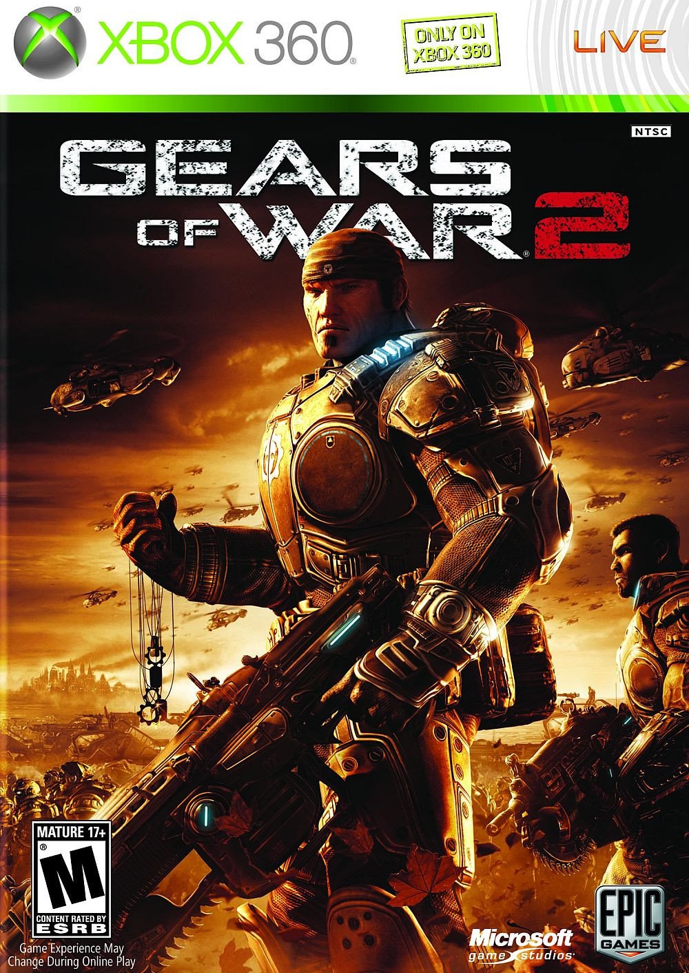 gears of war box Gears of War 2 - Xbox 360 - DVD