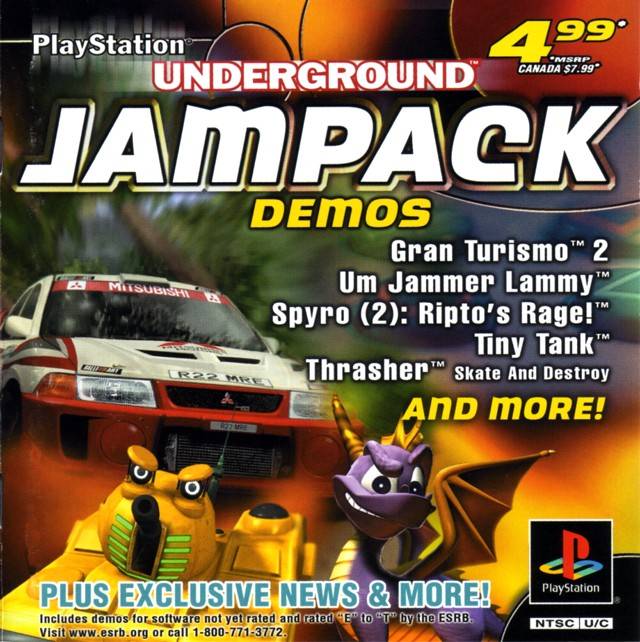 PlayStation Underground Jampack: Winter 2001 (Sony PlayStation 2