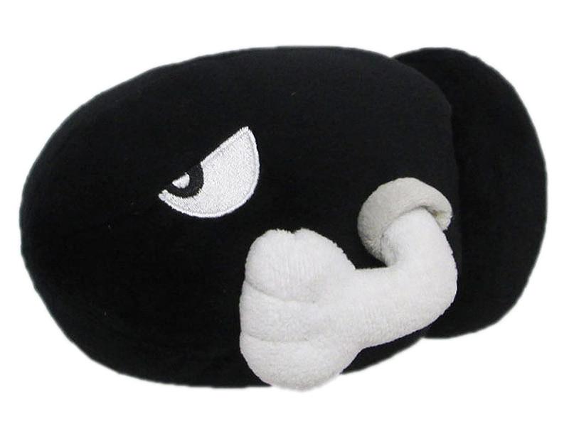 J2Games.com | Nintendo Plush 6-inch Bullet Bill (Brand New).