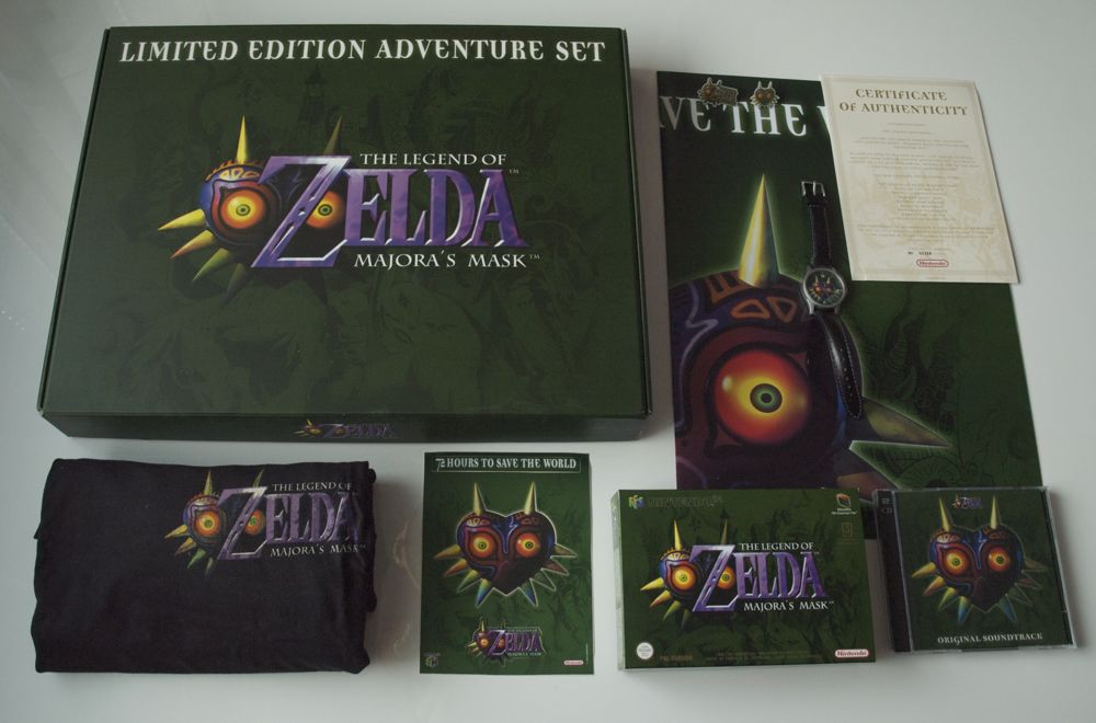 The Legend of Zelda: Set de aventuras de la máscara de Majora (Nintendo 64)