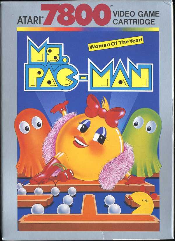 J2Games.com | Ms. Pac-Man (Atari 7800) (Pre-Played - Game Only).