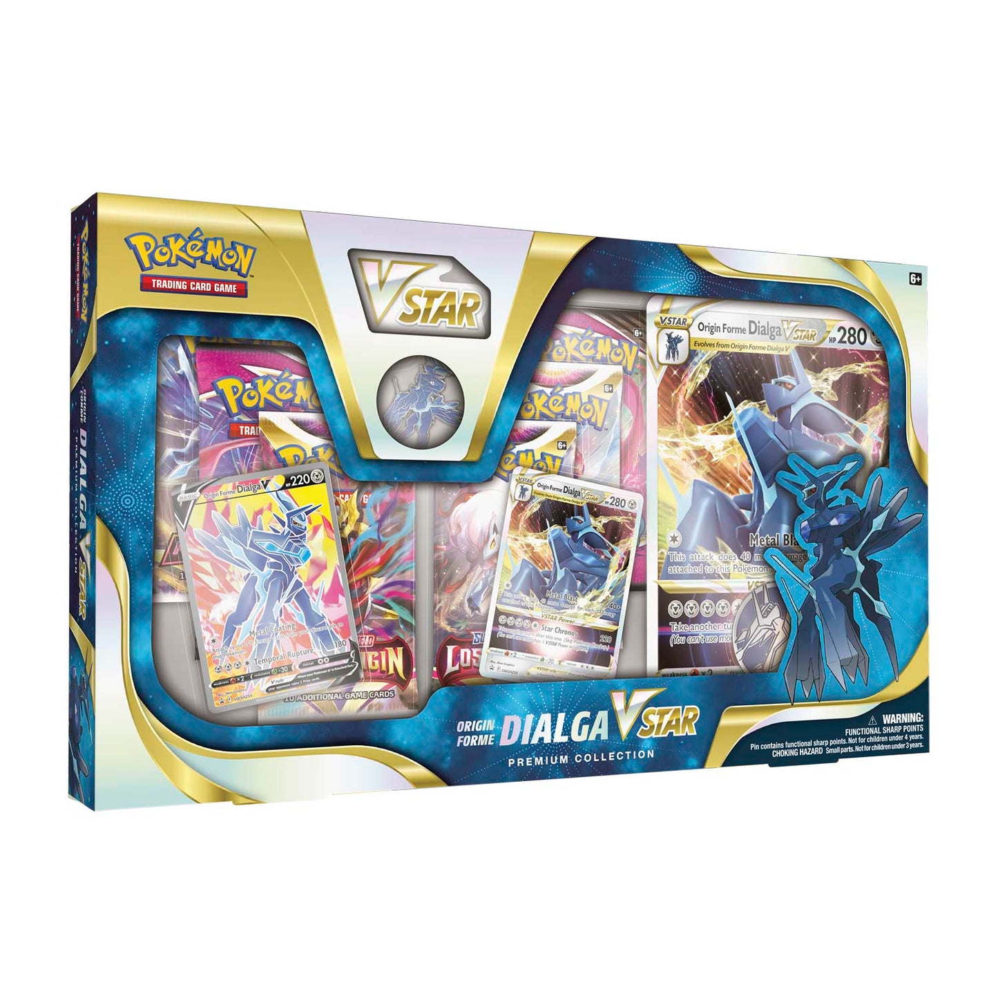 Pokemon TCG: Origin Forme Dialga VSTAR Premium Collection Case (Toys)