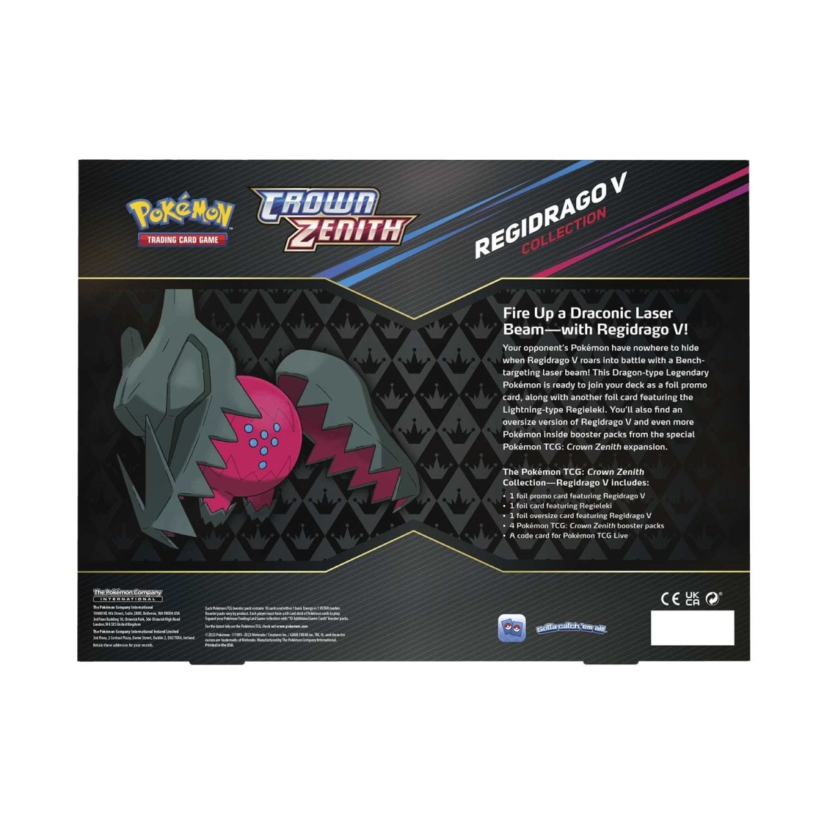 Pokemon TCG: Crown Zenith Collection Case - Regidrago V (Pokemon)