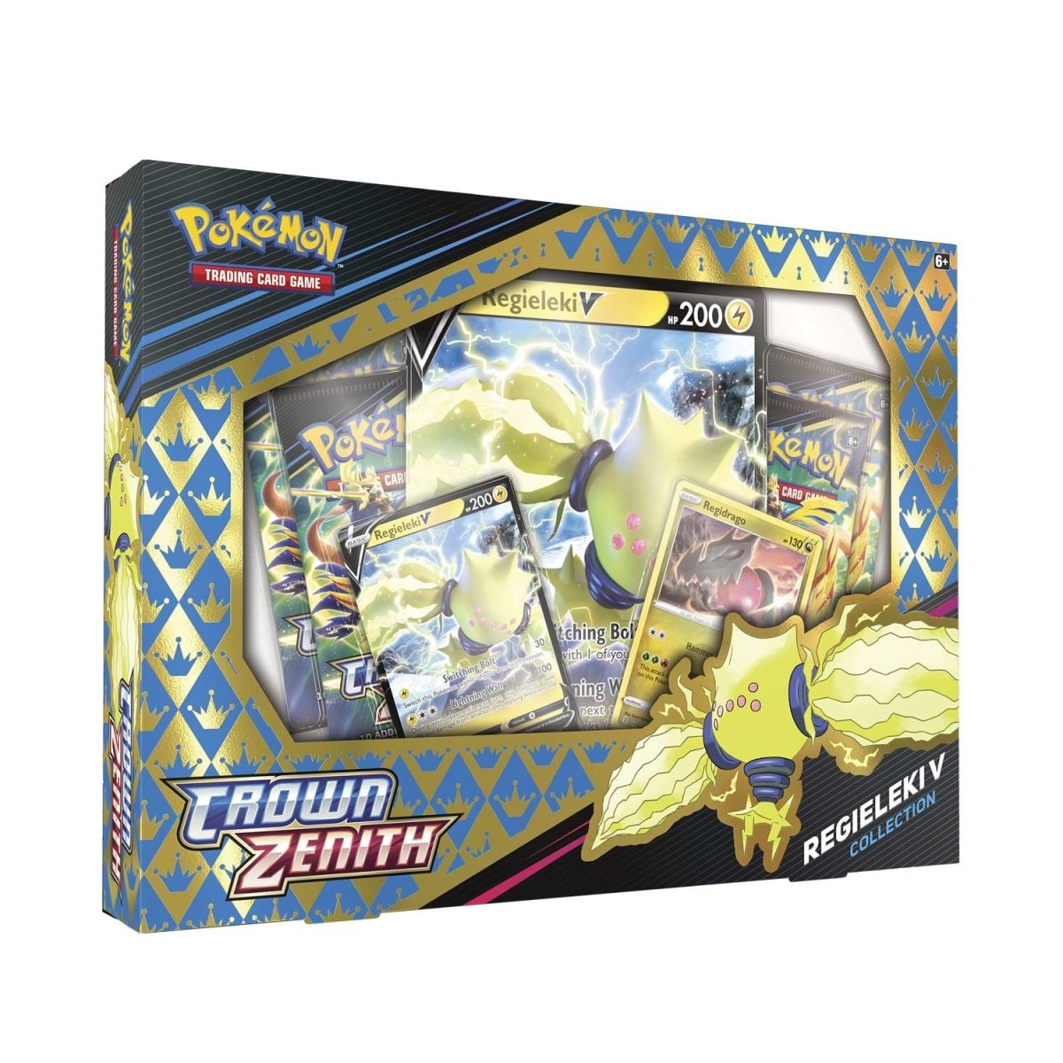 Pokemon TCG: Crown Zenith Collection Case - Regieleki V (Pokemon) J2Games Pokemon TCG: Crown Zenith Collection Case - Regieleki V (Pokemon) J2Games