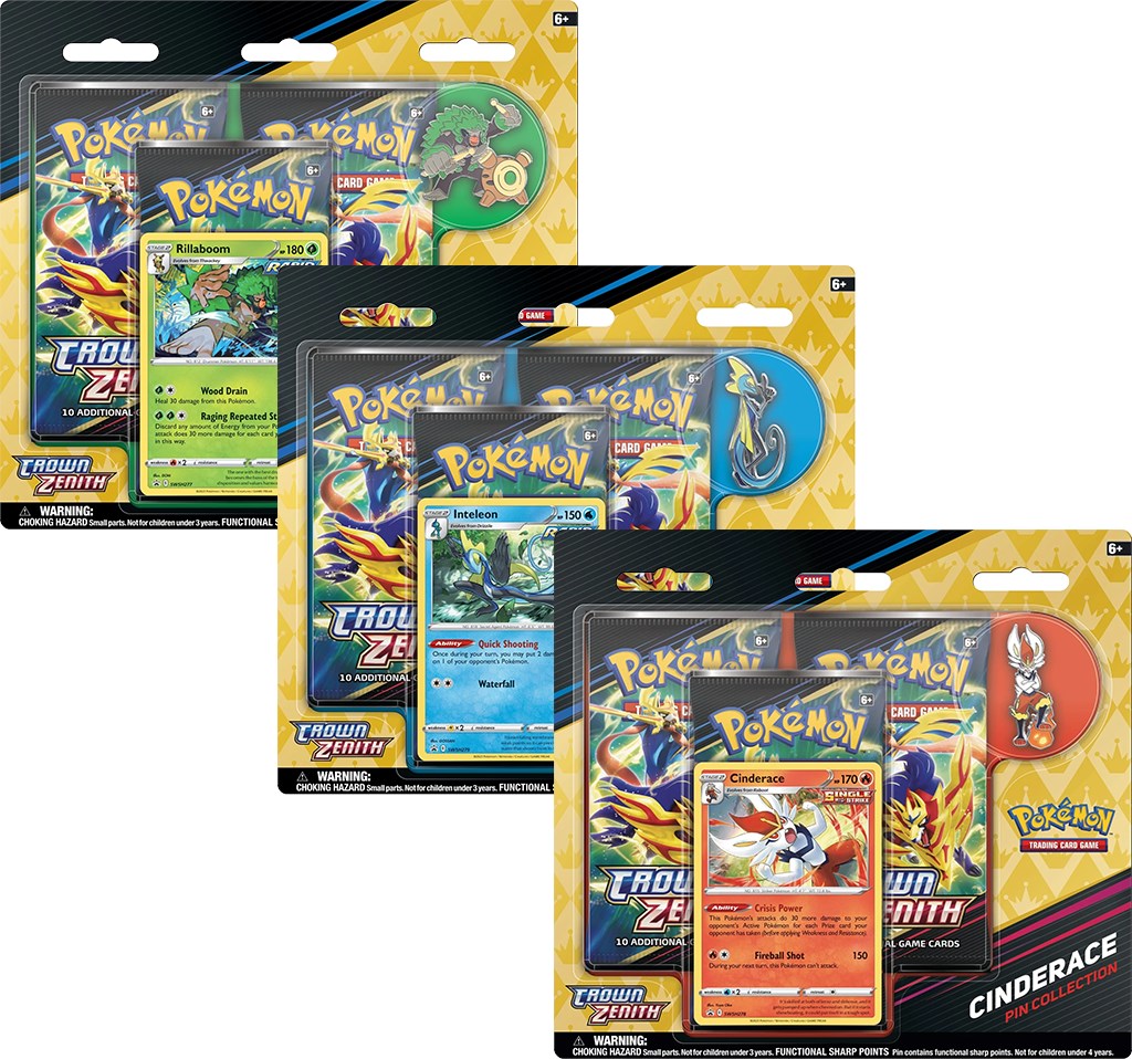 Estuche Colección Pokemon Crown Zenith Pin (Juguetes)