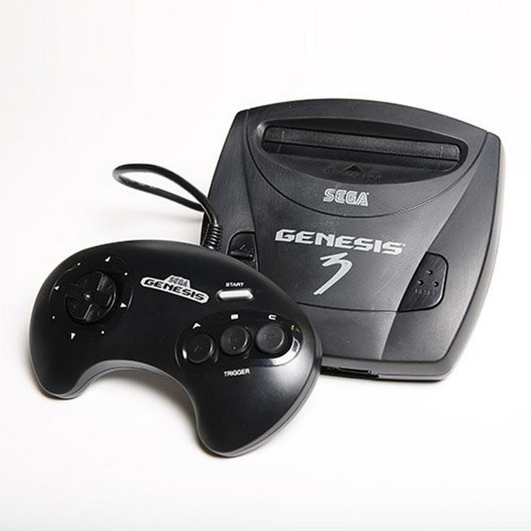 Sistema Sega Genesis Model 3 con Sonic Classics (Sega Genesis) (Sistema pre-jugado)