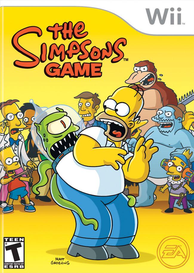 J2Games.com | The Simpsons Game (Wii) (Pre-Played - Game Only).