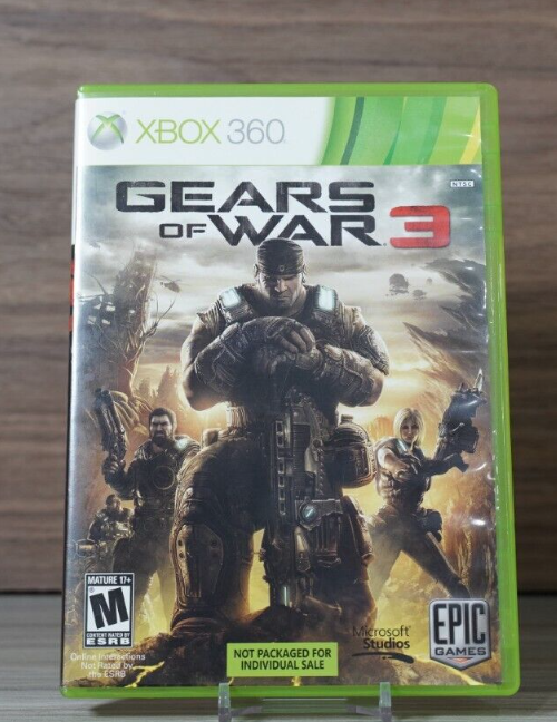 Gears of War 3 (no empaquetado para la variante de venta individual) (Xbox 360)