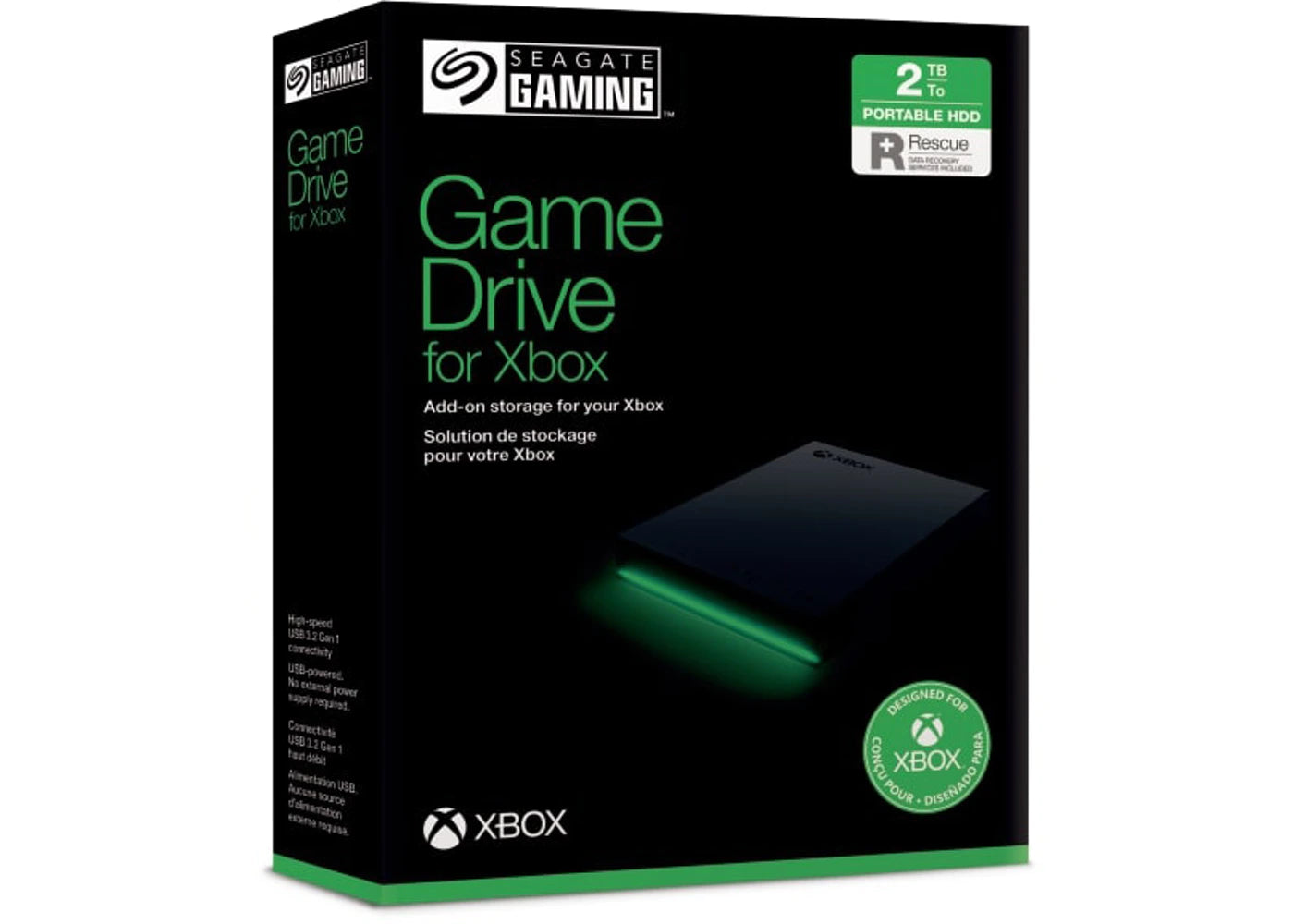 Seagate Gaming 2TB Portable HHD (Xbox Series X)