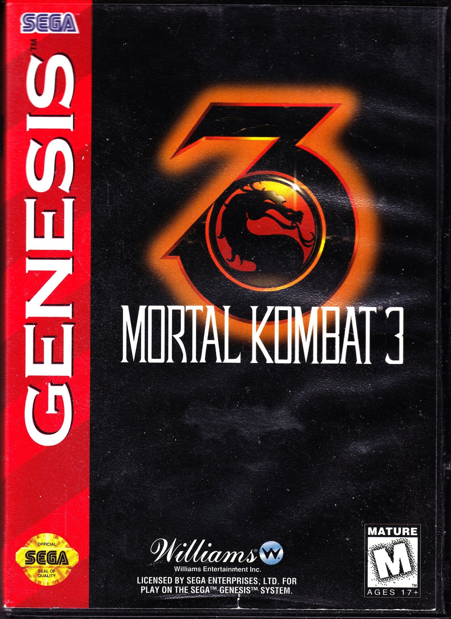 J2Games.com | Mortal Kombat 3 (Sega Genesis) (Pre-Played - Game Only).