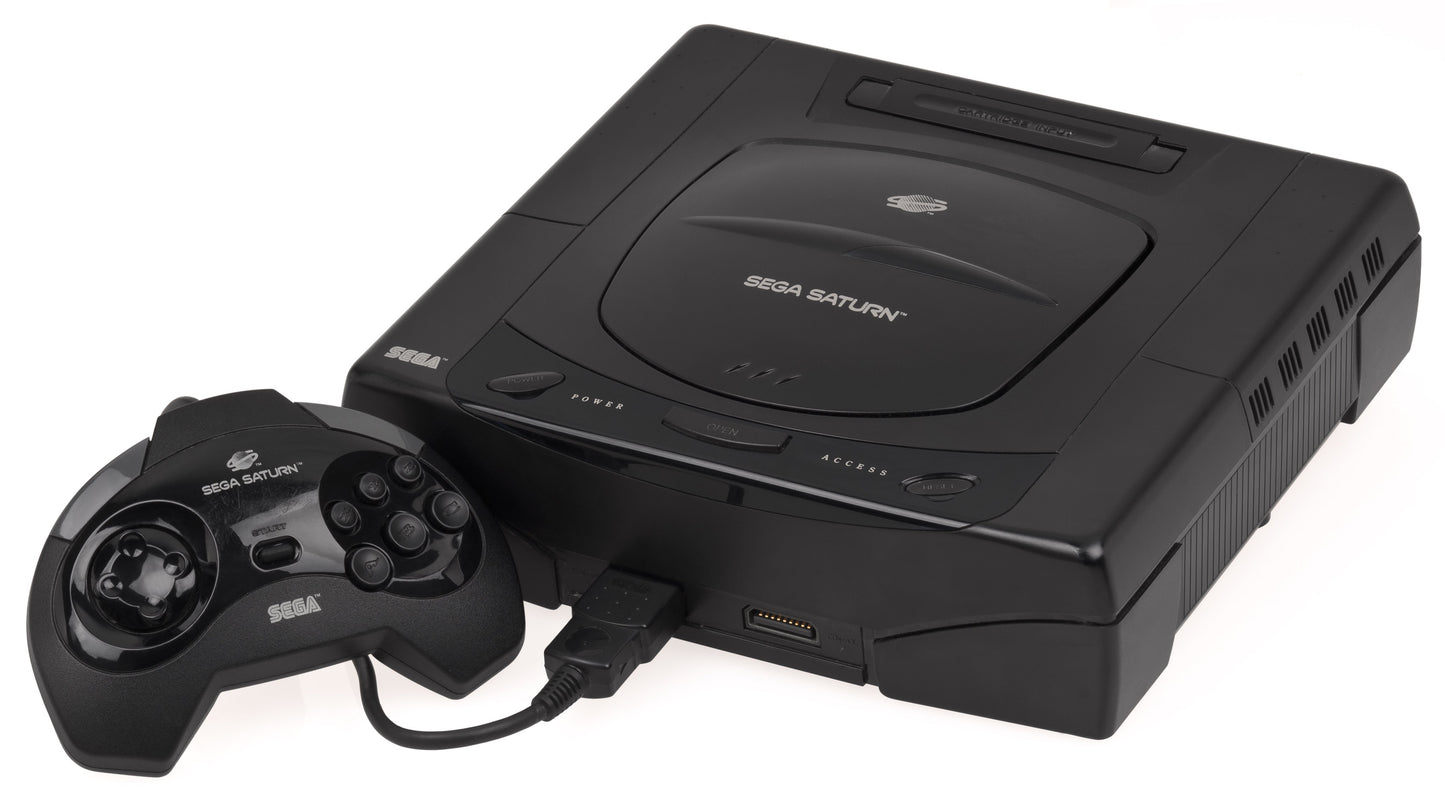 J2Games.com | Sega Saturn Console Bundle With Panzer Dragoon II Zwei and 3D Control Pad (Sega Saturn) (Pre-Played - Game System).