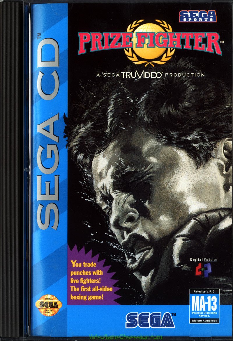 J2Games.com | Prize Fighter (Sega CD) (Pre-Played - Game Only).