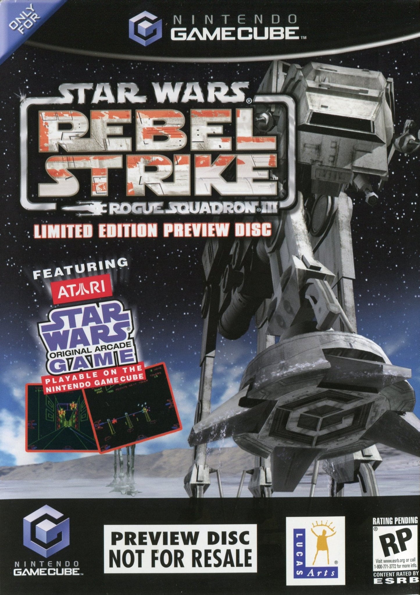 J2Games.com | Star Wars Rebel Strike Preview Disc (Gamecube) (Pre-Played - Game Only).