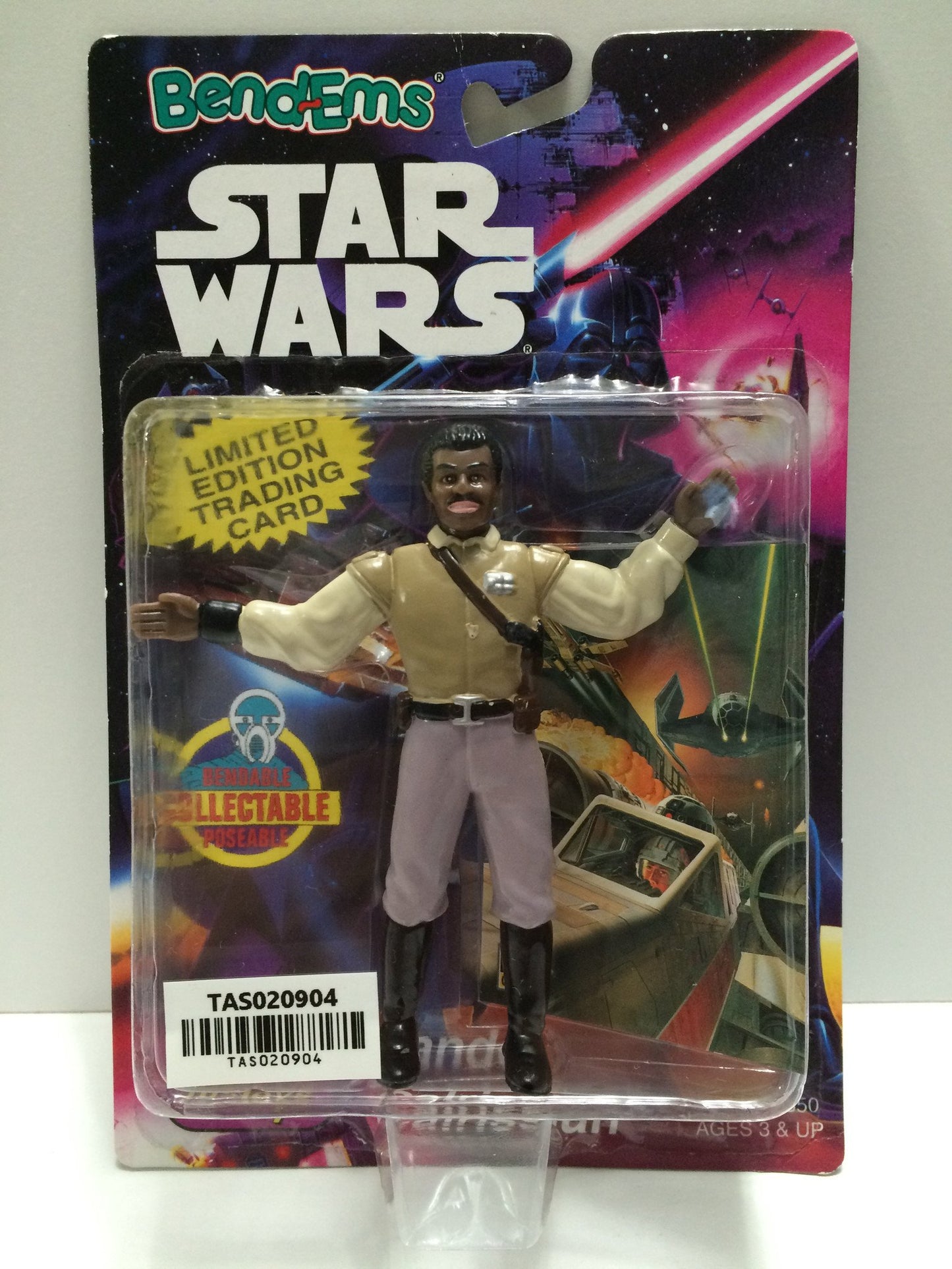 J2Games.com | Star Wars Lando Calrissian Bend-Ems (Just Toys) (Brand New).