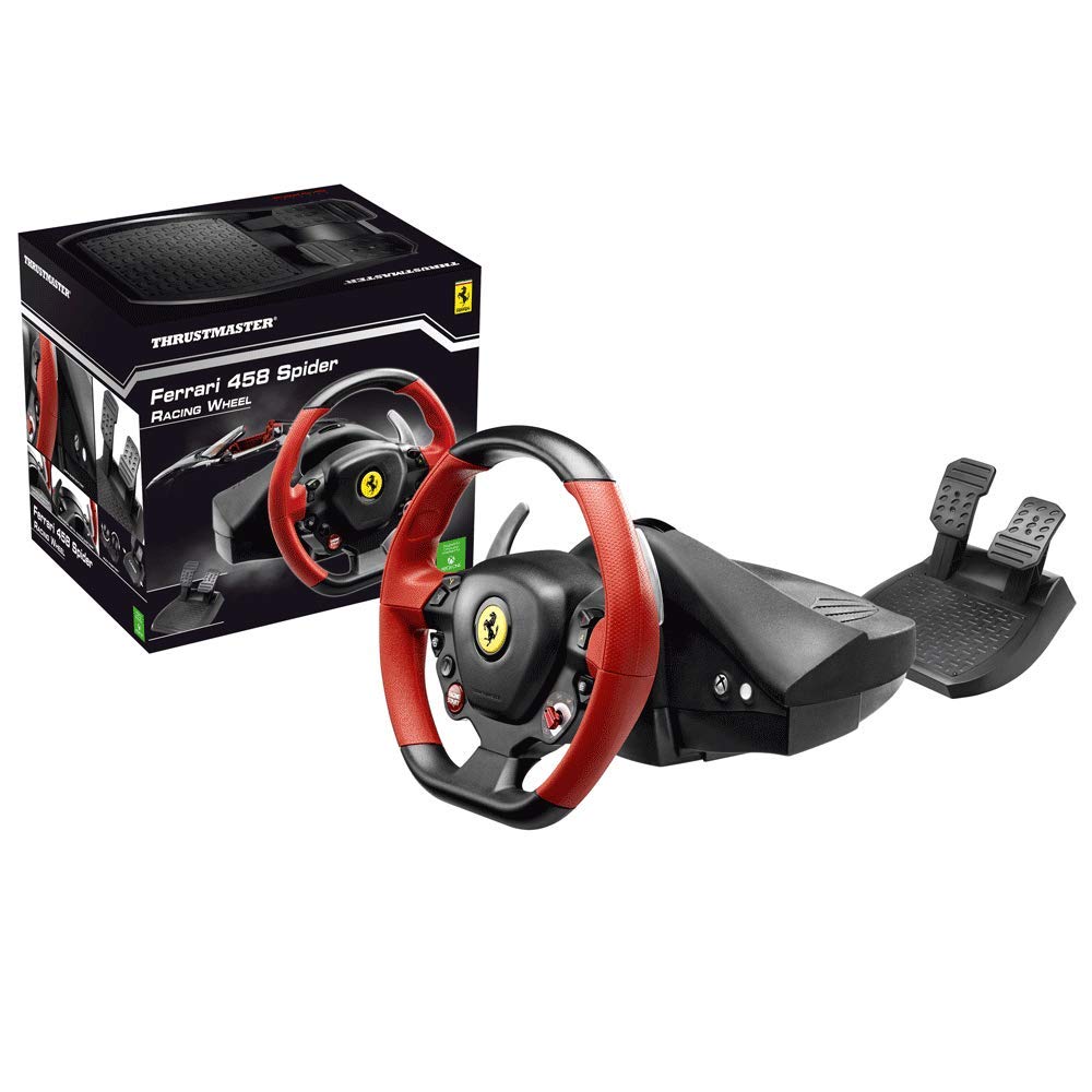 Volante de carreras Thrustmaster Ferrari 458 Spider (Xbox Series X/S y Xbox One)