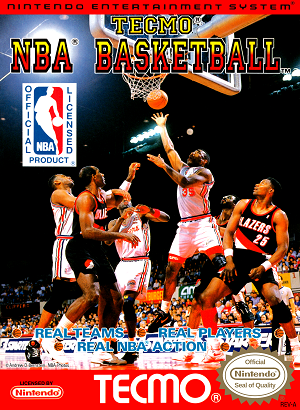 J2Games.com | Tecmo NBA Basketball (Nintendo NES) (Pre-Played).