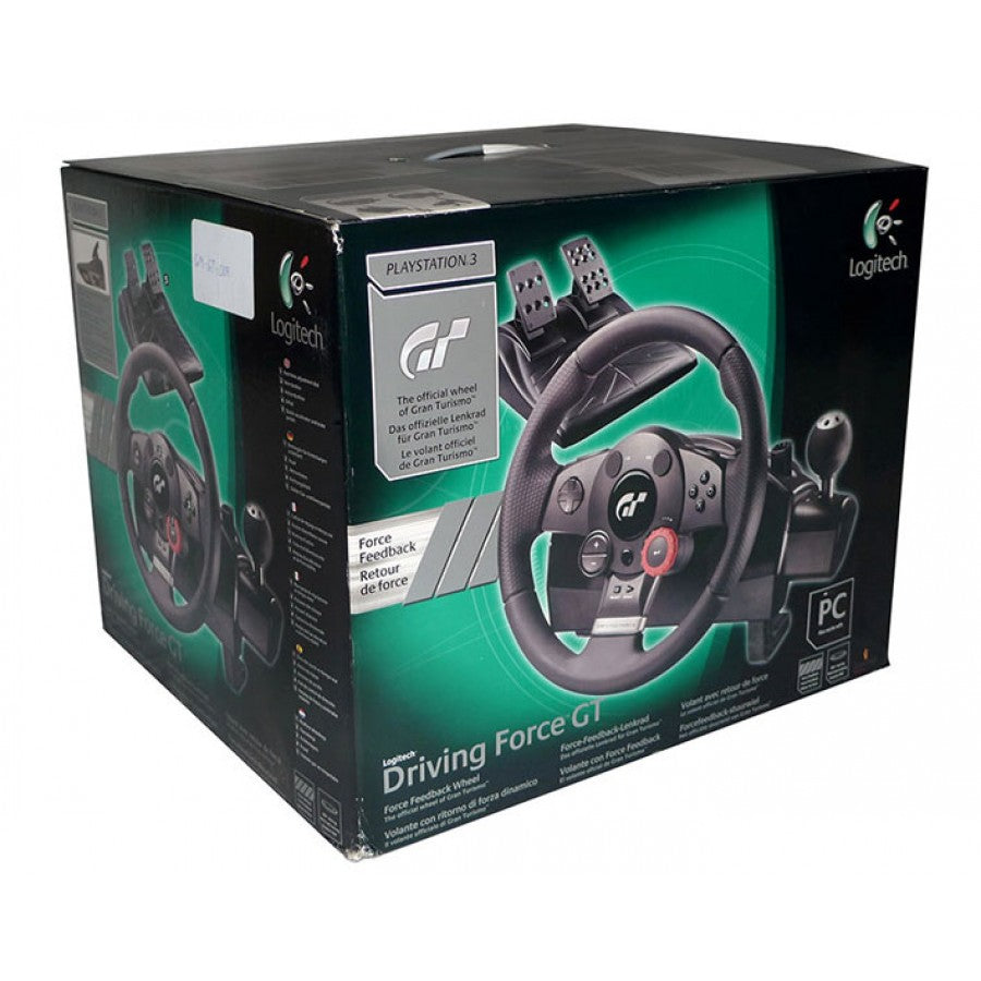 Logitech Driving Force GT Force Feedback Steering Wheel Bundle (Playst –  J2Games