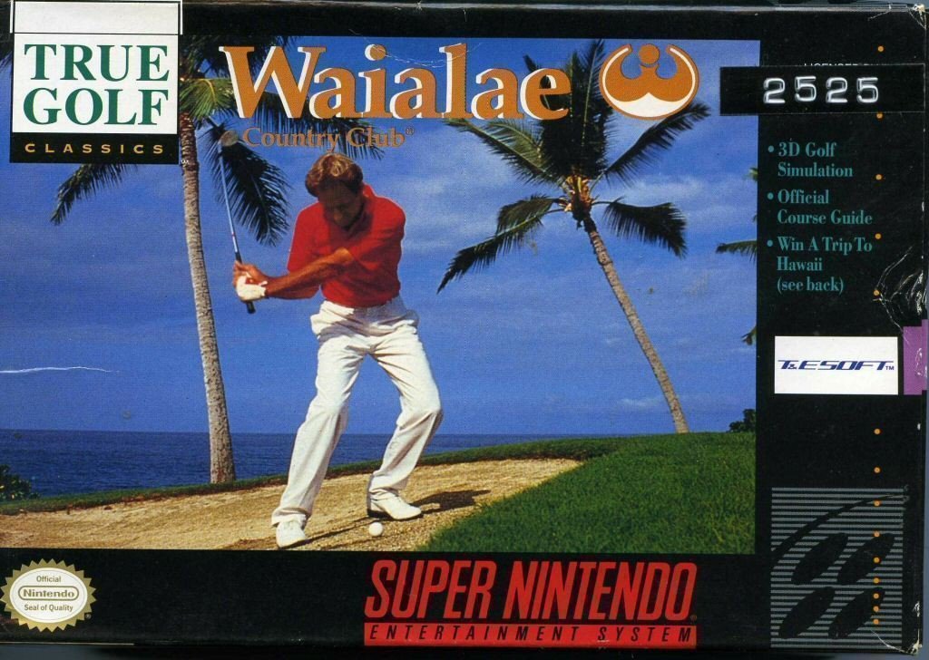 J2Games.com | Waialae Country Club (Super Nintendo) (Pre-Played - CIB - Good).