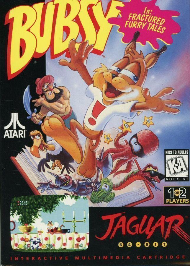 J2Games.com | Bubsy in Fractured Furry Tales (Atari Jaguar) (Pre-Played - Game Only).