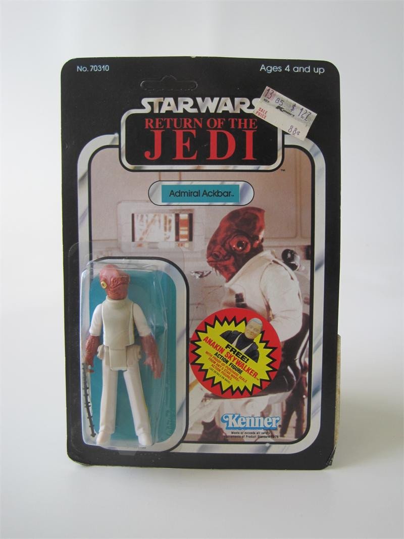 J2Games.com | Star Wars RoTJ Admiral Ackbar (Kenner) (Brand New).