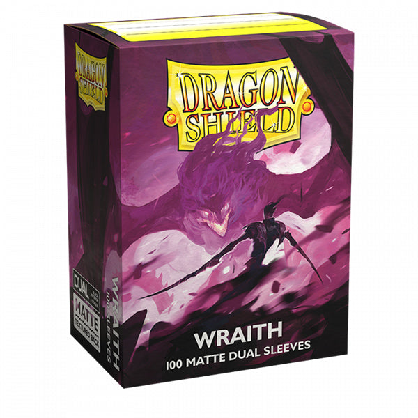 Fundas de escudo de dragón: Estándar DUAL - Furia mate 'Alaric, Chaos Wraith' (100 pzas.) (Juguetes)
