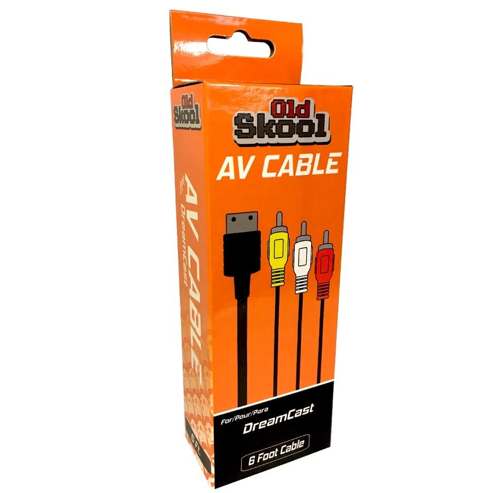 J2Games.com | Dreamcast AV Cable (Old Skool) (Brand New).