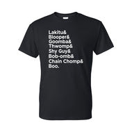 Nintendo Shirt: Minions Helvetica (Clothing)